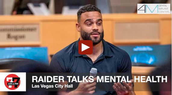 Raiders DT talks mental health